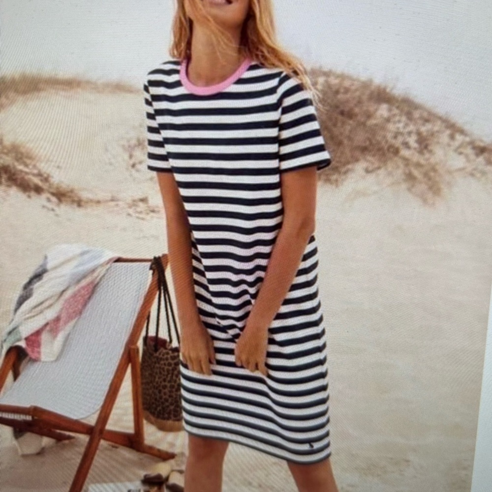 Joules Liberty Striped Dress Sz. 12